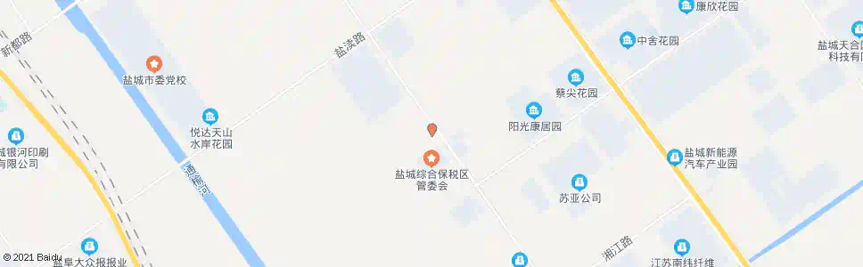 盐城盐城综合保税区_公交站地图_盐城公交_妙搜公交查询2025