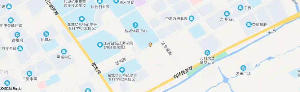 盐城解放路口_公交站地图_盐城公交_妙搜公交查询2025