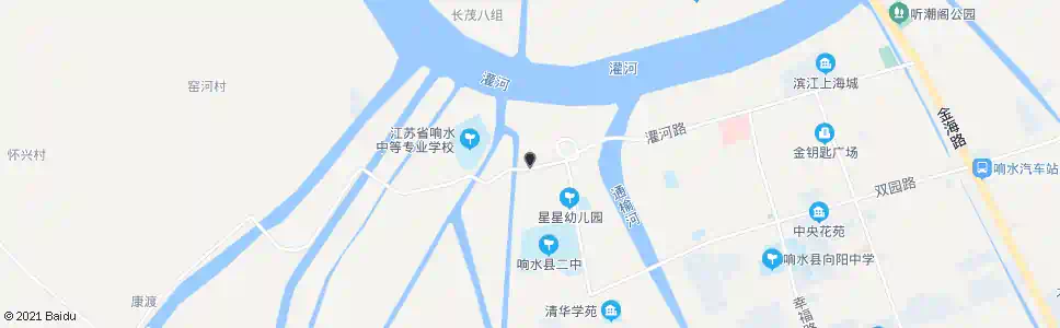 盐城黄响河闸_公交站地图_盐城公交_妙搜公交查询2025