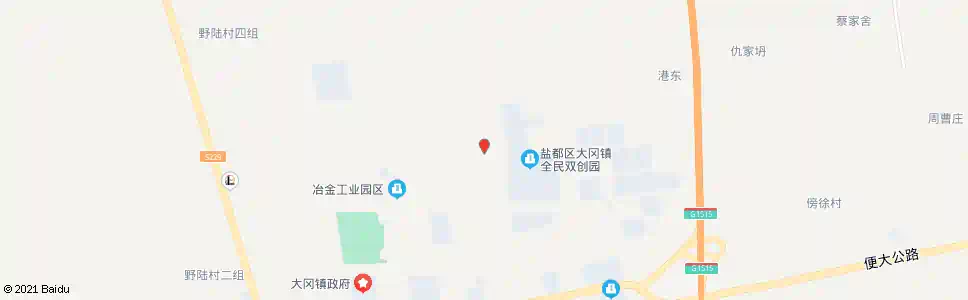 盐城陆家庄_公交站地图_盐城公交_妙搜公交查询2025