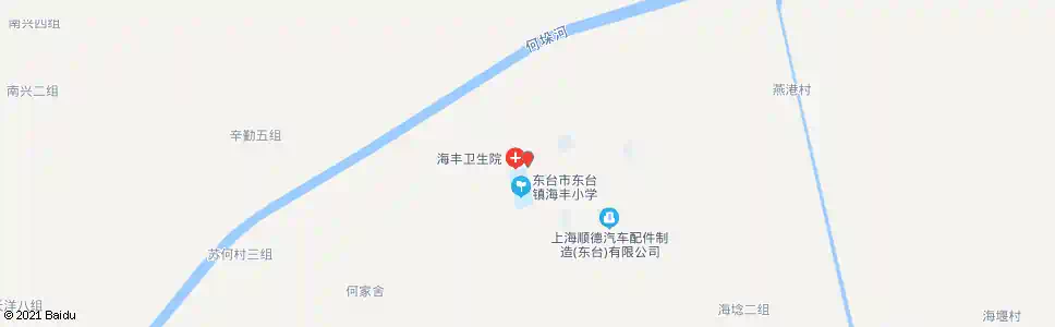 盐城海丰集镇(梅氏骨科)_公交站地图_盐城公交_妙搜公交查询2025