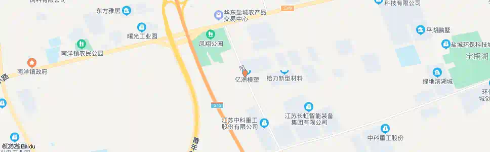 盐城光伏路经二路口_公交站地图_盐城公交_妙搜公交查询2025