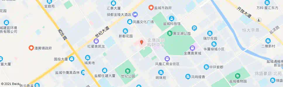 盐城第三人民医院_公交站地图_盐城公交_妙搜公交查询2025