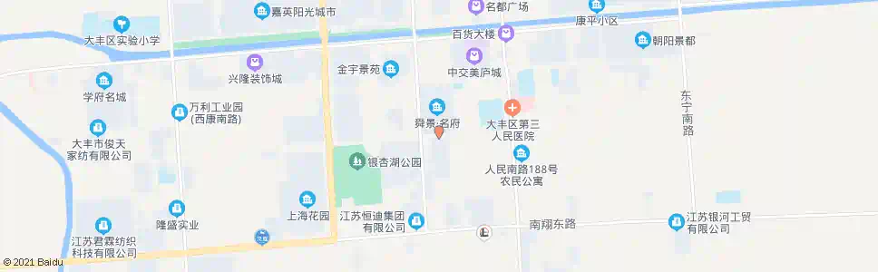 盐城益民小区_公交站地图_盐城公交_妙搜公交查询2025