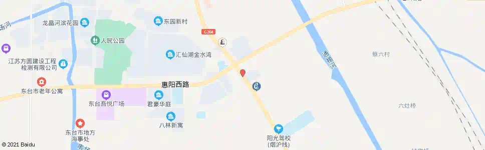 盐城明星家居港(范公路)_公交站地图_盐城公交_妙搜公交查询2025