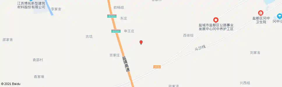 盐城花吉村_公交站地图_盐城公交_妙搜公交查询2025