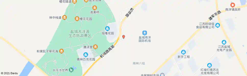 盐城红旗六组_公交站地图_盐城公交_妙搜公交查询2025