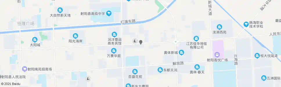 盐城银都花园_公交站地图_盐城公交_妙搜公交查询2025