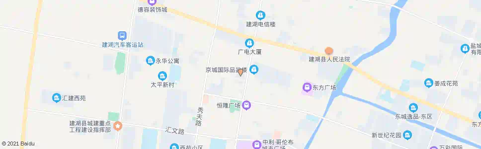 盐城建湖宾馆_公交站地图_盐城公交_妙搜公交查询2025