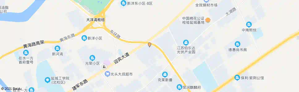 盐城羽佳模塑_公交站地图_盐城公交_妙搜公交查询2025