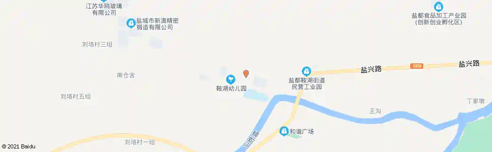 盐城鞍湖警务室_公交站地图_盐城公交_妙搜公交查询2025