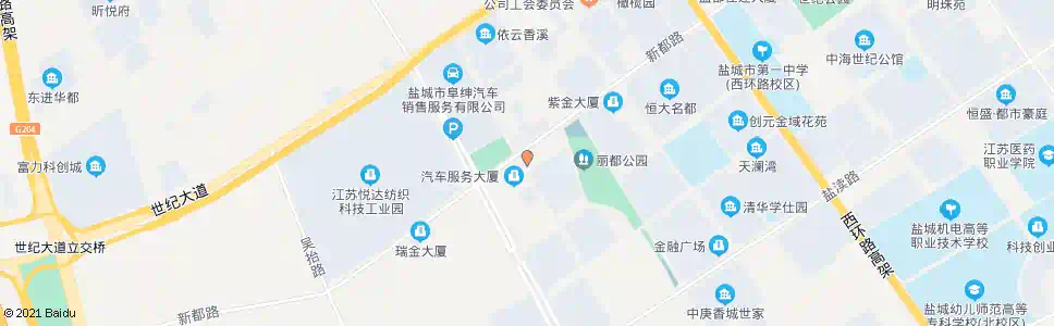 盐城小铺菜场_公交站地图_盐城公交_妙搜公交查询2025