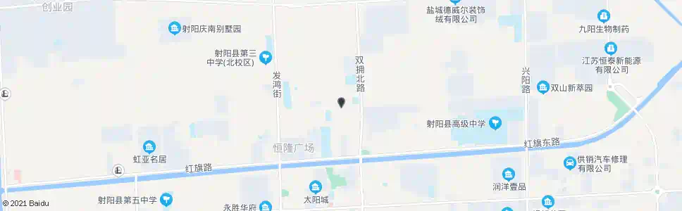 盐城射阳电大(水务公司)_公交站地图_盐城公交_妙搜公交查询2025