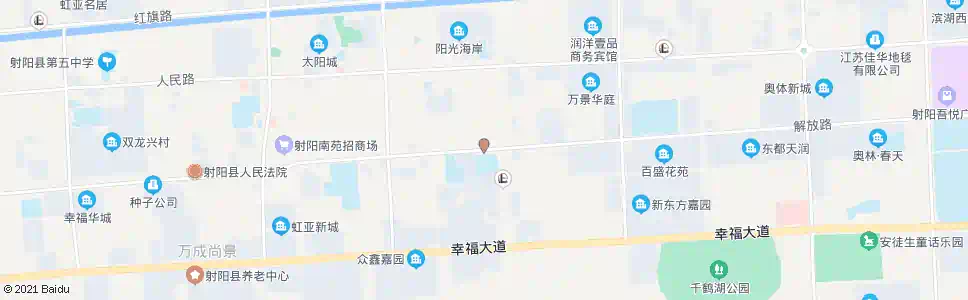盐城县第六中学_公交站地图_盐城公交_妙搜公交查询2025