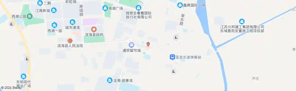 盐城康达医院_公交站地图_盐城公交_妙搜公交查询2025