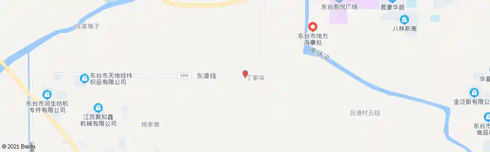 盐城丁新_公交站地图_盐城公交_妙搜公交查询2025