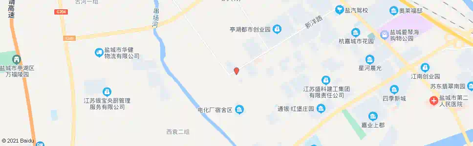 盐城天水湖医院_公交站地图_盐城公交_妙搜公交查询2025