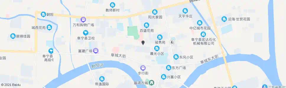 盐城中医院(阜宁)_公交站地图_盐城公交_妙搜公交查询2025
