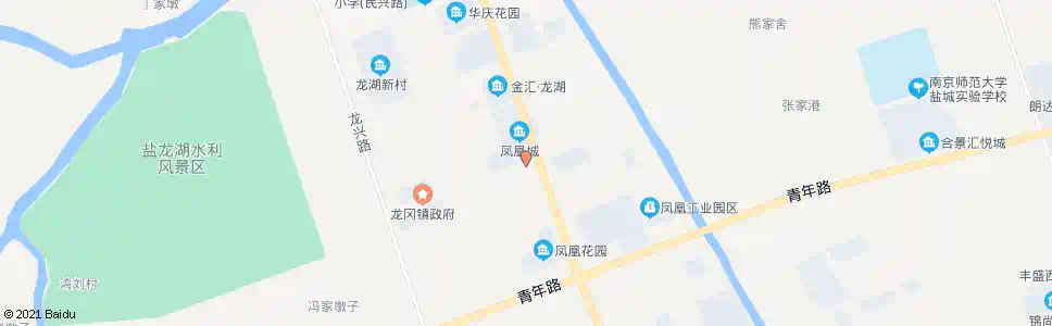 盐城龙冈工业园_公交站地图_盐城公交_妙搜公交查询2025