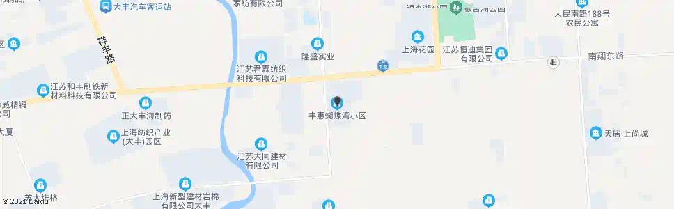 盐城丰惠蝴蝶湾_公交站地图_盐城公交_妙搜公交查询2025