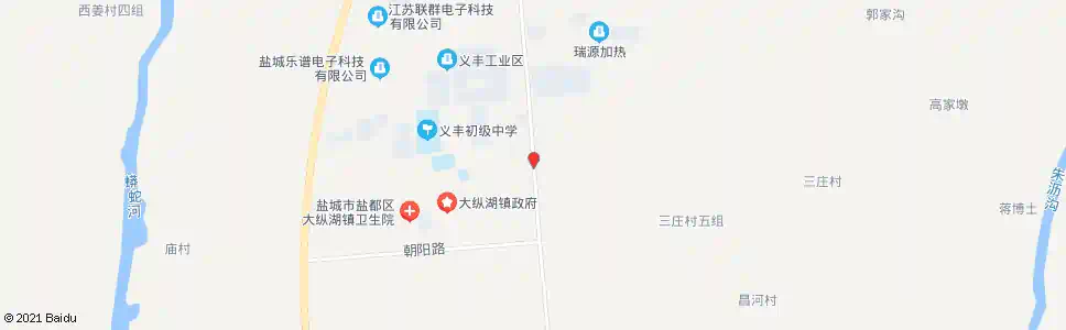 盐城石庄(义丰)_公交站地图_盐城公交_妙搜公交查询2025