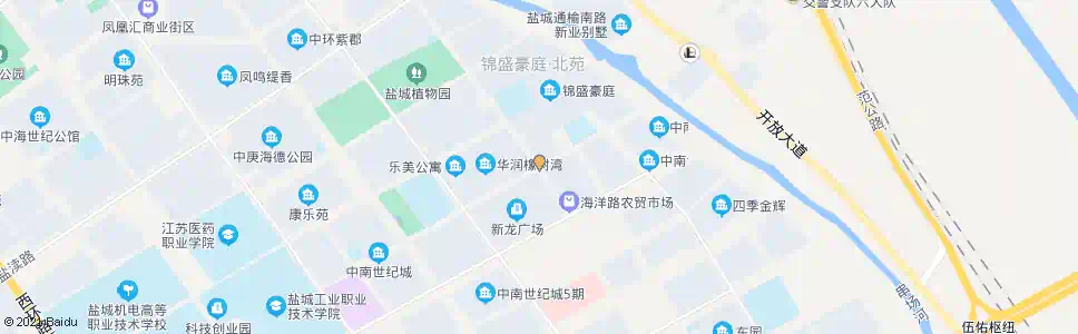 盐城纬十路戴庄路口_公交站地图_盐城公交_妙搜公交查询2025