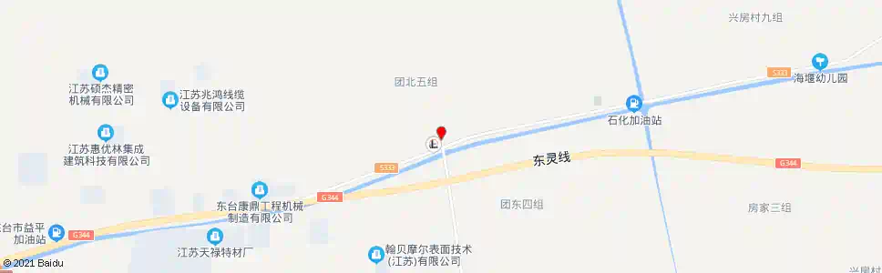 盐城东风桥西_公交站地图_盐城公交_妙搜公交查询2025