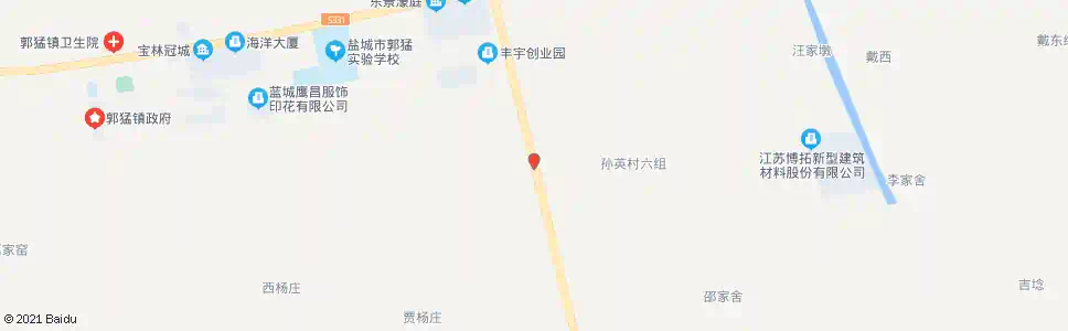 盐城明朗村_公交站地图_盐城公交_妙搜公交查询2025