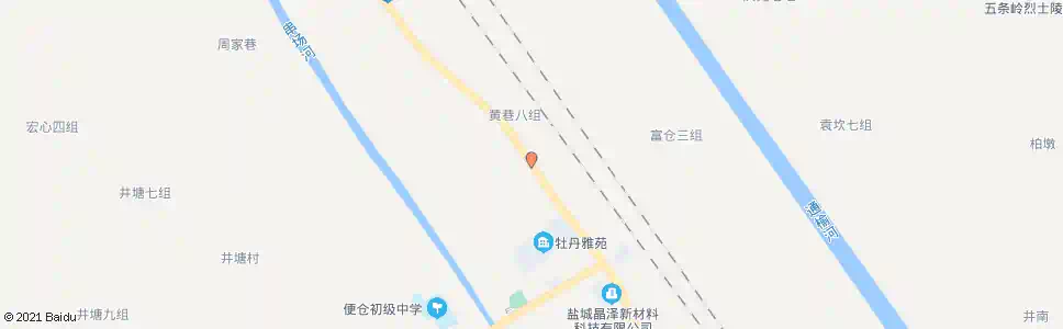 盐城川一服装分公司_公交站地图_盐城公交_妙搜公交查询2025