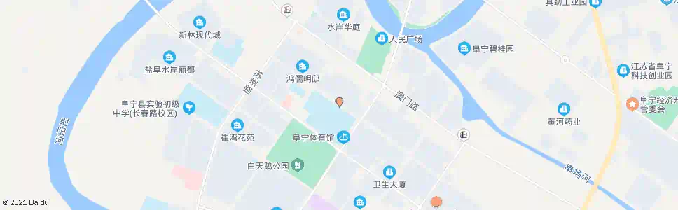 盐城翰林居_公交站地图_盐城公交_妙搜公交查询2025