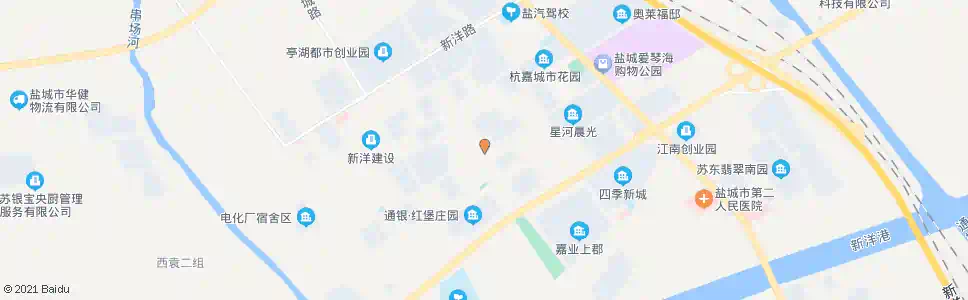 盐城绿城路盐青路口_公交站地图_盐城公交_妙搜公交查询2025