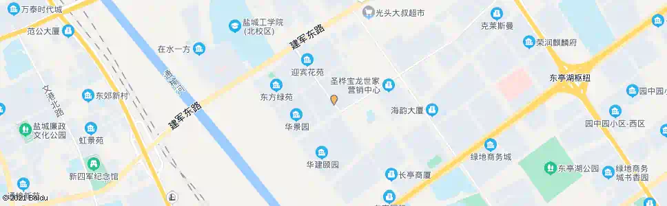 盐城加州东郡_公交站地图_盐城公交_妙搜公交查询2025