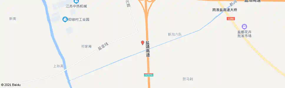 盐城马沟东陈_公交站地图_盐城公交_妙搜公交查询2025