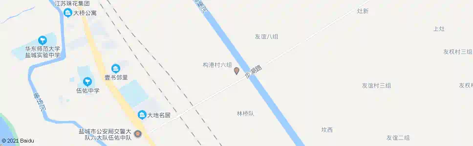 盐城华丽苑_公交站地图_盐城公交_妙搜公交查询2025