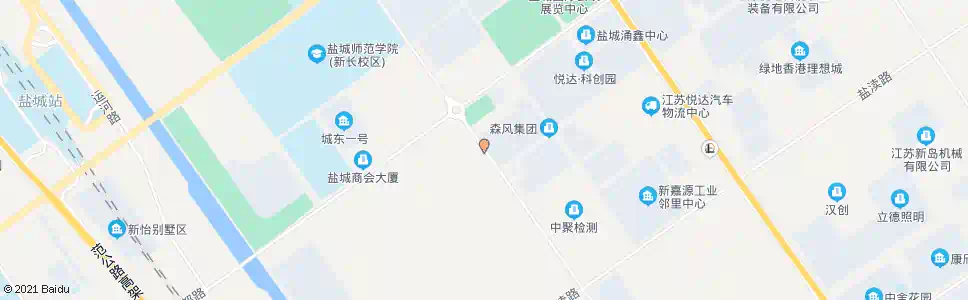 盐城东风悦达起亚二工厂_公交站地图_盐城公交_妙搜公交查询2025