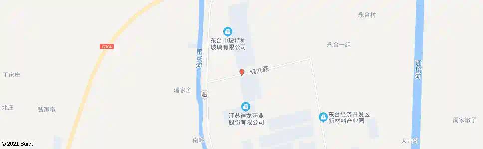 盐城纬九路_公交站地图_盐城公交_妙搜公交查询2025