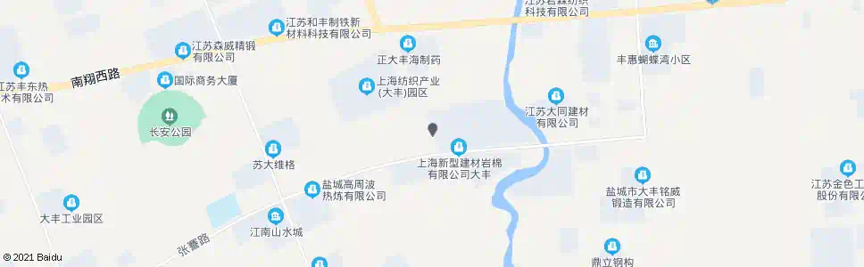盐城上海(大丰)岩棉公司_公交站地图_盐城公交_妙搜公交查询2025