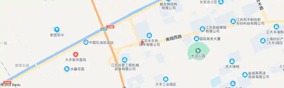 盐城常州高新区大丰工业园_公交站地图_盐城公交_妙搜公交查询2025