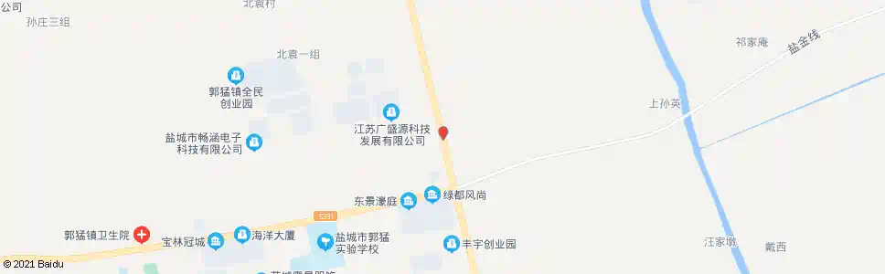 盐城南侍社区_公交站地图_盐城公交_妙搜公交查询2025