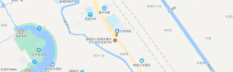 盐城川一服装总公司_公交站地图_盐城公交_妙搜公交查询2025