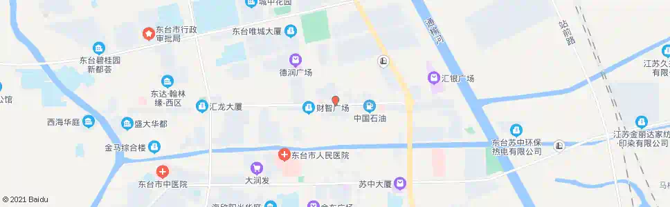 盐城金海康城_公交站地图_盐城公交_妙搜公交查询2025