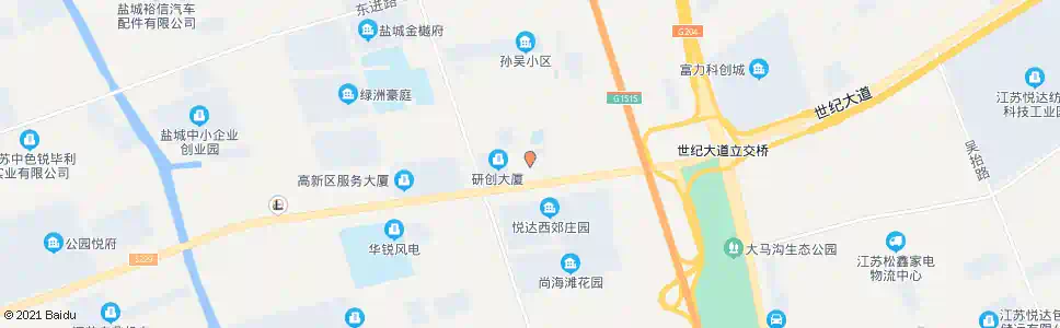 盐城马沟小学_公交站地图_盐城公交_妙搜公交查询2025