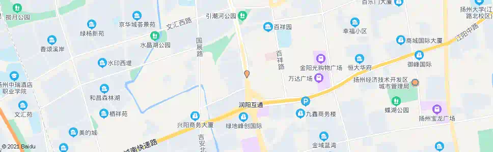 扬州红星美凯龙东_公交站地图_扬州公交_妙搜公交查询2025