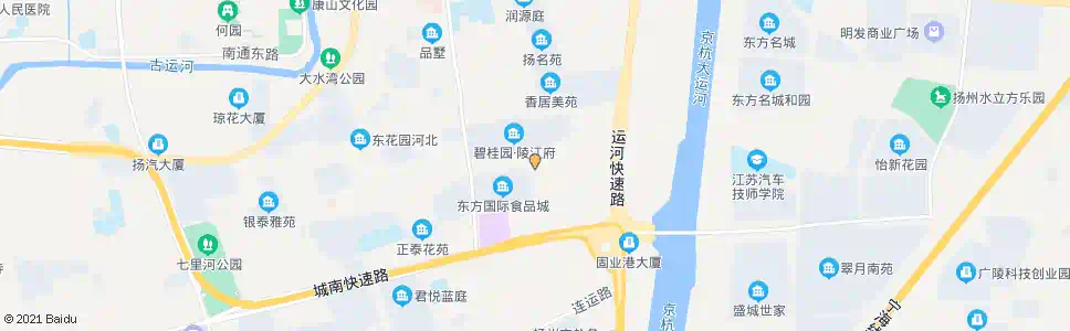 扬州通运商贸城(工业品市场)_公交站地图_扬州公交_妙搜公交查询2025