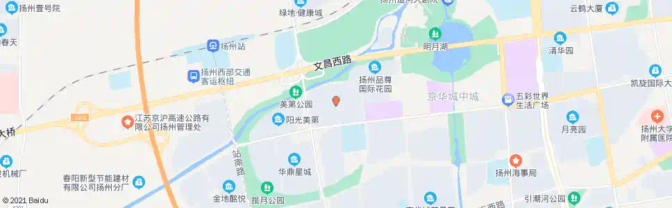 扬州万豪西花苑_公交站地图_扬州公交_妙搜公交查询2025