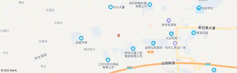 扬州亚星集团_公交站地图_扬州公交_妙搜公交查询2025