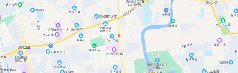 扬州扬子江中路茉莉花路_公交站地图_扬州公交_妙搜公交查询2025