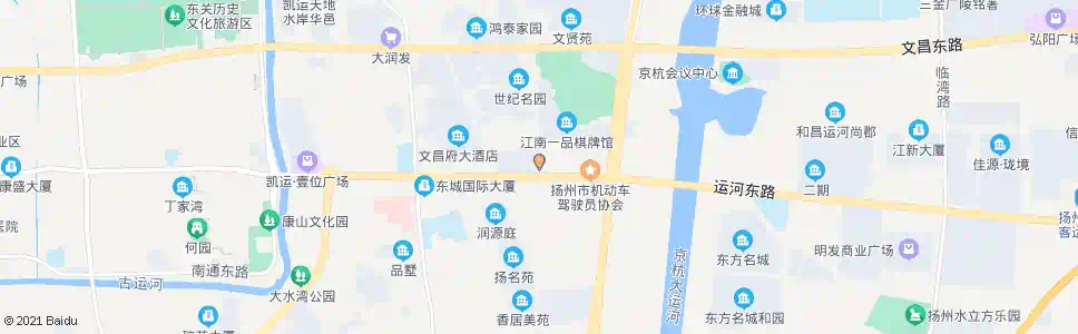 扬州曲江商品城(扬州市总商会)_公交站地图_扬州公交_妙搜公交查询2025