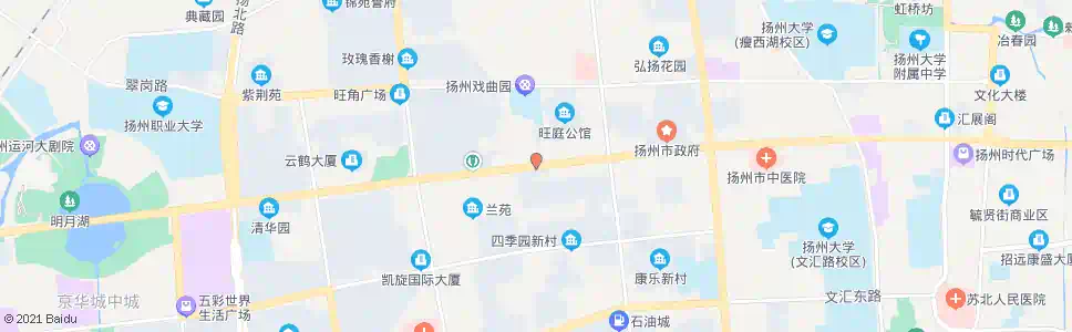 扬州东方医院(浦发银行)_公交站地图_扬州公交_妙搜公交查询2025