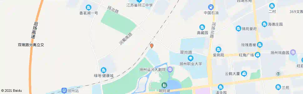 扬州市委党校北门_公交站地图_扬州公交_妙搜公交查询2025